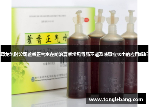 尊龙凯时公司藿香正气水在防治夏季常见胃肠不适及感冒症状中的应用解析